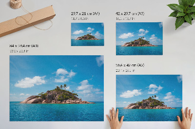 Poster Exotická oáza
