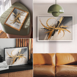 Plagát Abstraktná dynamika