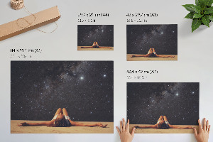 Plagát na stenu Hviezdy v noci