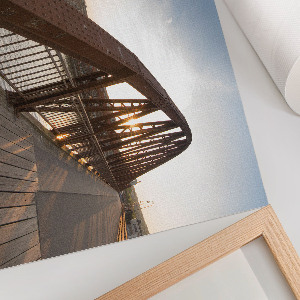 Plagát Most vo večerných hodinách