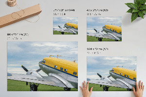 Plagát na stenu Staré lietadlo