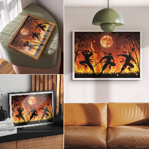 Poster Noční ninjovia