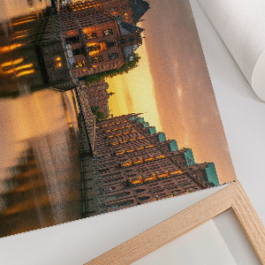 Plagát na stenu Večerný kanál