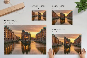 Plagát na stenu Večerný kanál