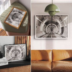 Plagát Moderný tunel