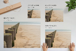 Plagát na stenu pokoj na pláži