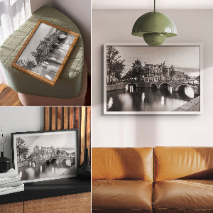 Plagát na stenu Mesto v noci