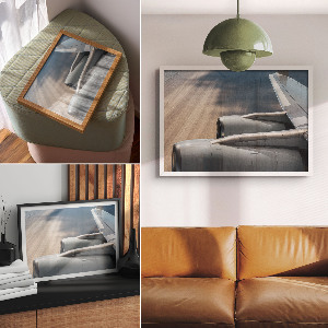 Plagát na stenu Detaily lietadla