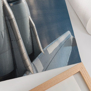 Plagát na stenu Detaily lietadla