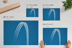 Poster Letectvo na oblohe