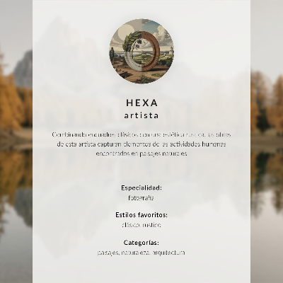 Plagát s motívom horskej cesty
