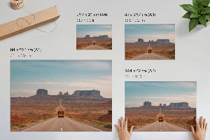 Plagát na stenu Cestovanie po diaľnici