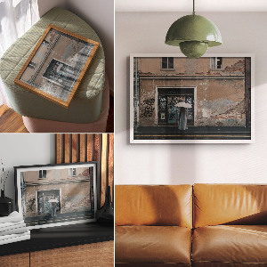 Plagát na stenu Pouličná scéna