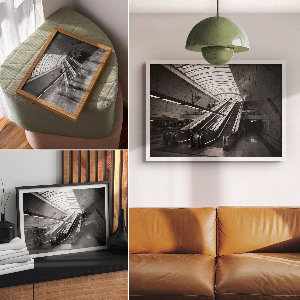 Plagát na stenu Stanica metra