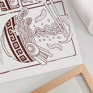 Poster Ilustrácia ramenu