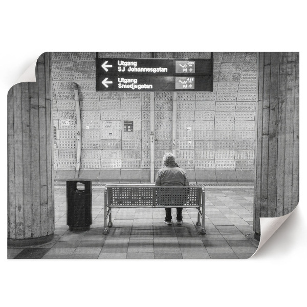 Plagát na stenu Stanica metra