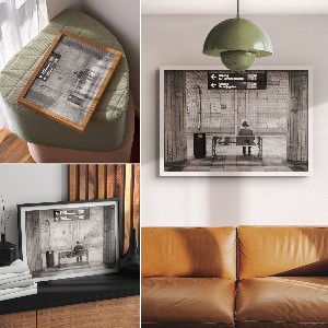 Plagát na stenu Stanica metra