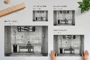 Plagát na stenu Stanica metra