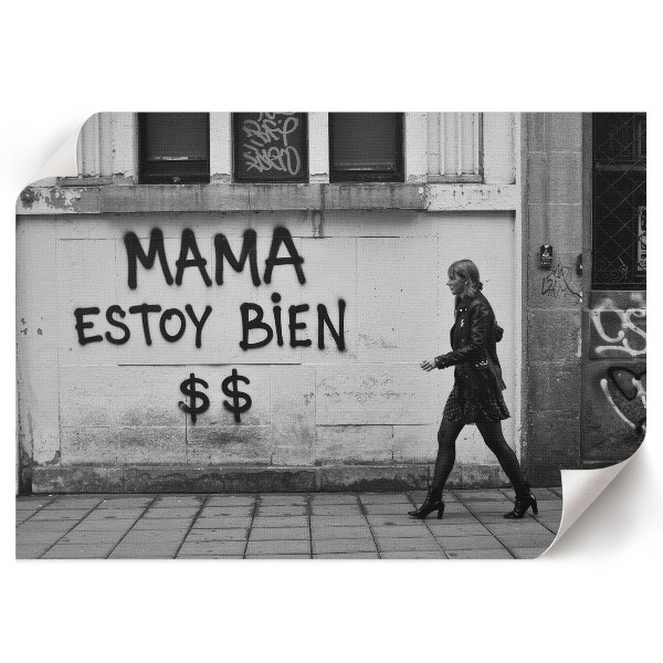 Poster Graffiti ulica