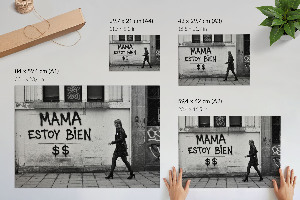 Poster Graffiti ulica