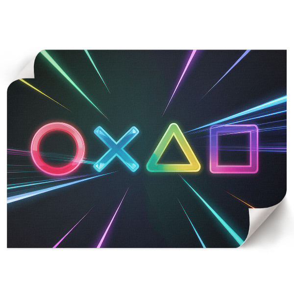 Plagát Symboly pre hráčov