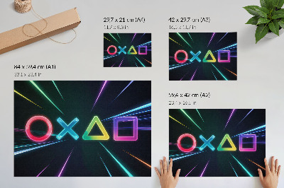 Plagát „Symboly pre hráčov“