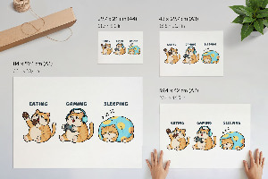 Plagát Život mačky