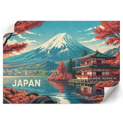 Poster Japonská krajina