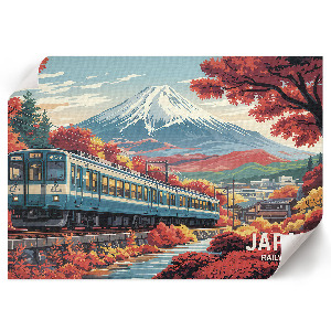 Plagát na stenu s motívom japonskej krajiny