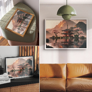 Plagát na stenu Orientálna harmónia