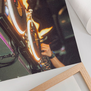 Poster Konzola v plameňoch