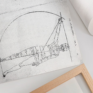 Poster Kresba človeka