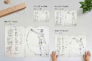 Poster Kresba človeka