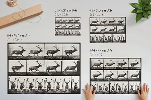 Plagát Pohyb zvierat