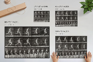 Poster Pohyb zvierat