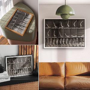 Plagát na stenu Muž v náručí