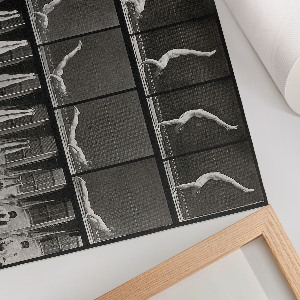 Plagát na stenu Muž v náručí