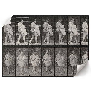 Plagát Obézna žena