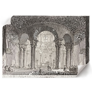 Poster Interiér hrobky