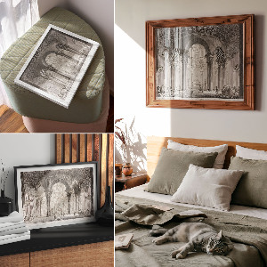 Poster Interiér hrobky