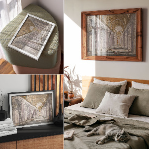 Plagát na stenu Interiér baziliky