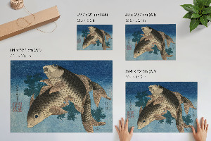 Plagát Kapor v morských riasach