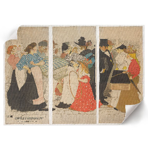 Plagát na stenu Ľudia na ulici