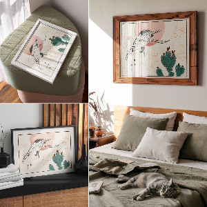 Plagát na stenu Žeriav