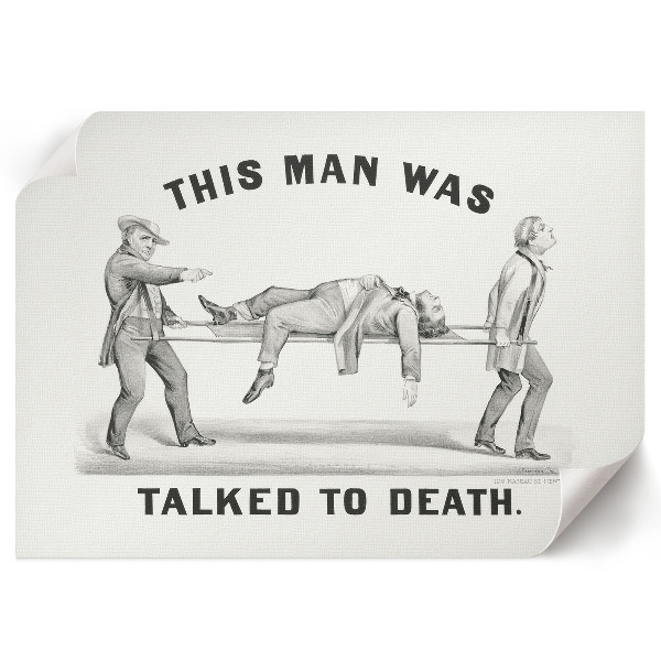 Poster Hovoril so smrťou