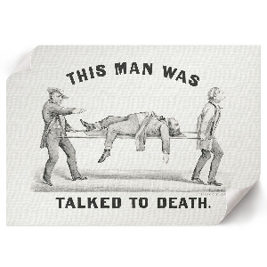 Poster Hovoril so smrťou