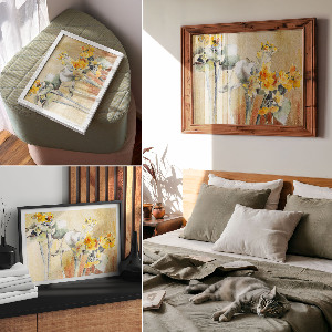 Poster Pomarančové kvety