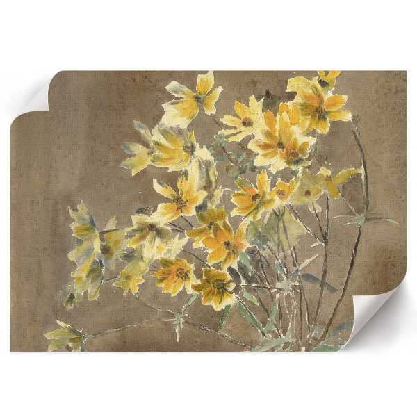 Plagát na stenu Žltý kvet