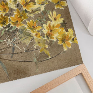 Plagát na stenu Žltý kvet