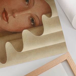 Poster Tvár za oponou